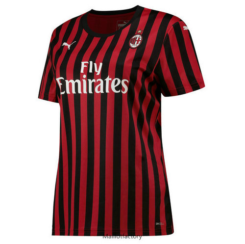 Nouveaux Maillot du AC Milan Femme 2019/20 Domicile