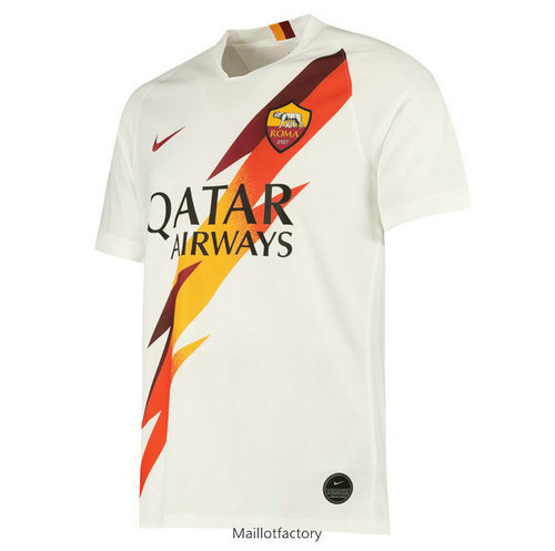 Prix Maillot du AS Rome 2019/20 Exterieur Blanc