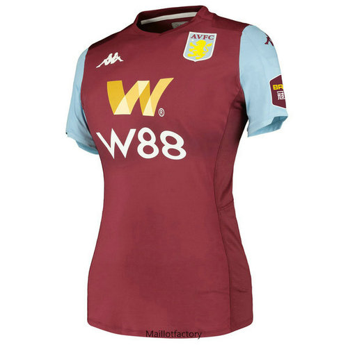 Achat Maillot du Aston Villa Femme 2019/20 Domicile