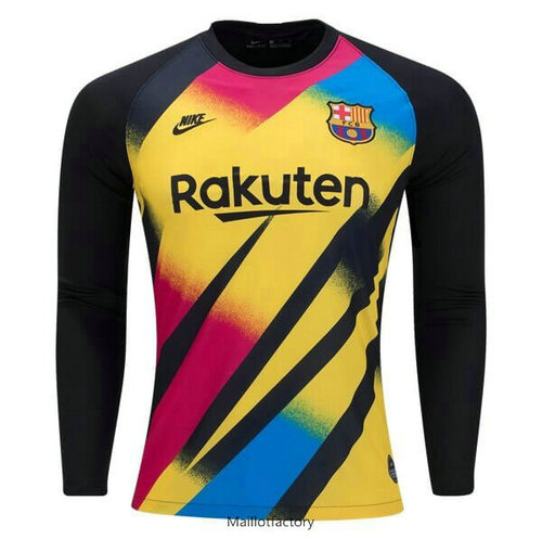 Achetez Maillot du Barcelone 2019/20 Gardien De But Manche Longue Noir