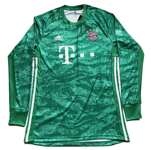 Achetés Maillot du Bayern Munich 2019/20 Gardien De But Manche Longue Vert