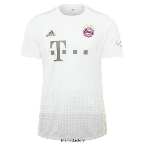 Pas cher Maillot du Bayern Munich 2019/20 Exterieur Blanc