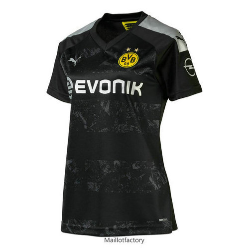 Nouveaux Maillot du Borussia Dortmund Femme 2019/20 Exterieur