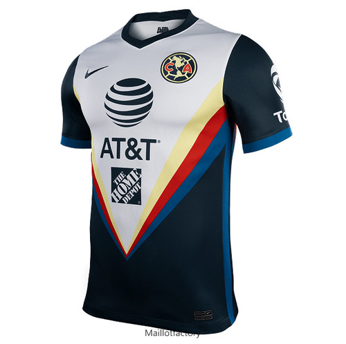 Nouveaux Maillot du CF América 2020/21 Exterieur Noir/ Blanc