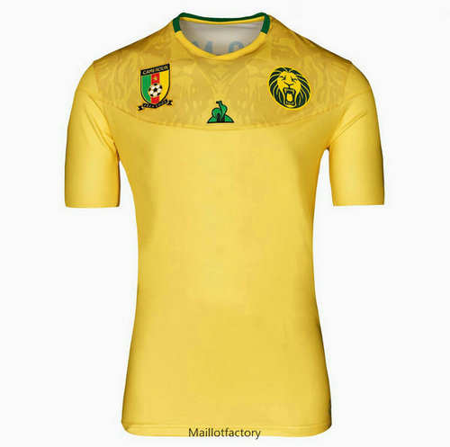 Flocage Maillot du Cameroun 2019/20 Exterieur Jaune