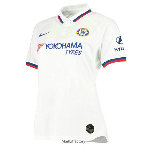 Vente Maillot du Chelsea Femme 2019/20 Exterieur Blanc