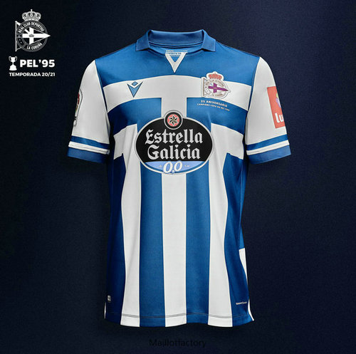 Soldes Maillot du Deportivo Coruna 2020/21 Domicile