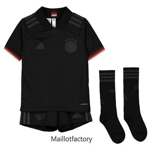 Flocage Maillot du Allemagne Enfant 2020/21 Exterieur Noir