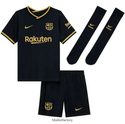 Achetés Maillot du Barcelone Enfant 2020/21 Exterieur Noir/Or