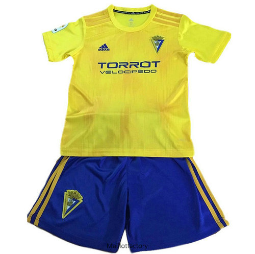 Pas cher Maillot du Cadiz Enfant 2019/20 Domicile