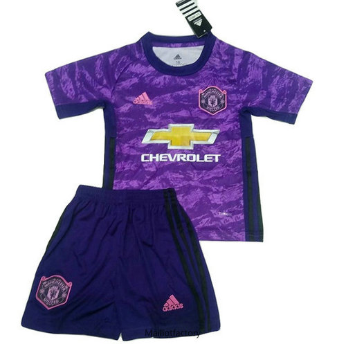 Achat Maillot du Manchester united 2019/20 Gardien De But Pourpre