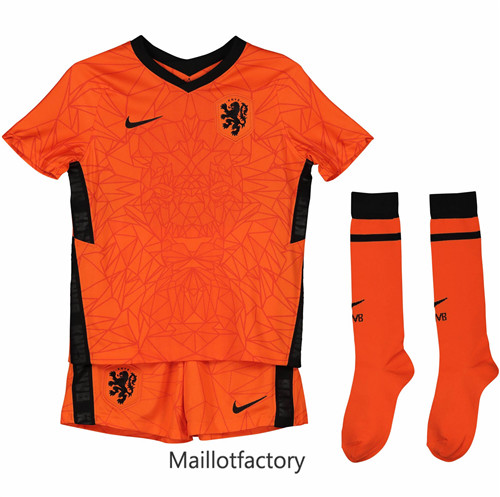 Nouveaux Maillot du Pays-Bas Enfant 2020/21 Domicile EURO