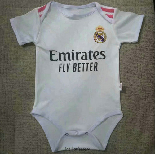 Flocage Maillot du Real Madrid Bébé 2020/21 Domicile