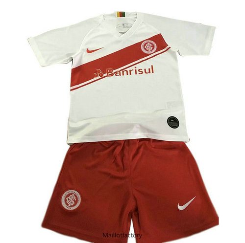 Prix Maillot du Brésilian Internacional Enfant 2019/20 Exterieur Blanc Rouge