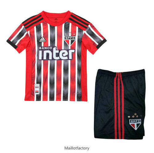 Vente Maillot du Sao Paulo Enfant 2019/20 Exterieur Rouge