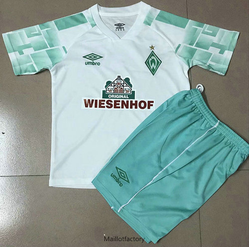 Pas cher Maillot du Werder Brême Enfant 2020/21 Exterieur