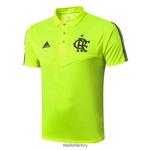 Nouveaux Maillot du Flamengo Pré-Match 2019/20 Vert POLO