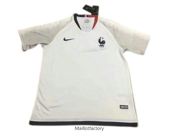 Achetez Maillot du France 2019/20 Exterieur Gris/ Blanc fans