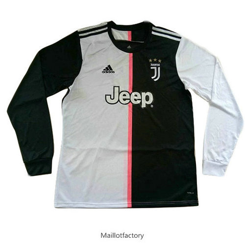 Soldes Maillot du Juventus 2019/20 Domicile Manche Longue