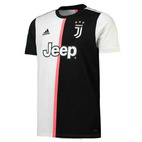 Soldes Maillot du Juventus 2019/20 Domicile Blanc Noir