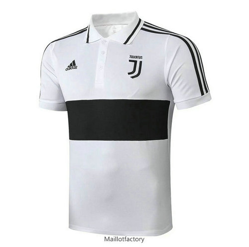 Prix Maillot du Juventus POLO 2019/20 Blanc/Noir