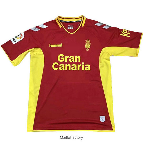 Flocage Maillot du Las Palmas 2019/20 Exterieur Rouge/ Jaune