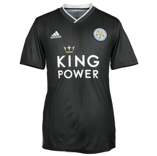 Soldes Maillot du Leicester City 2019/20 Exterieur Noir