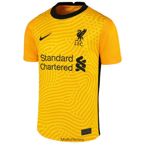 Achat Maillot du Liverpool 2020/21 Jaune