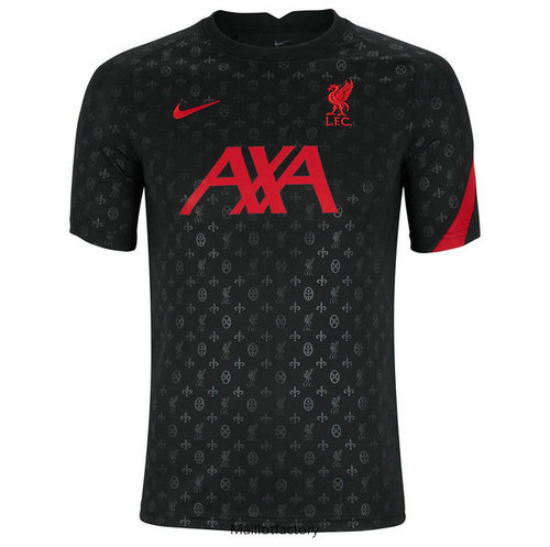 Nouveaux Maillot du Liverpool pre-match Entraînement 2020/21 Noir