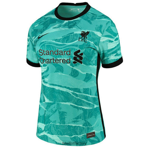 Soldes Maillot du Liverpool Femme 2020/21 Vert