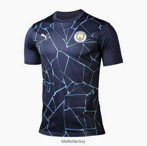 Pas cher Maillot du Manchester City 2020/21 Domicile pre-match