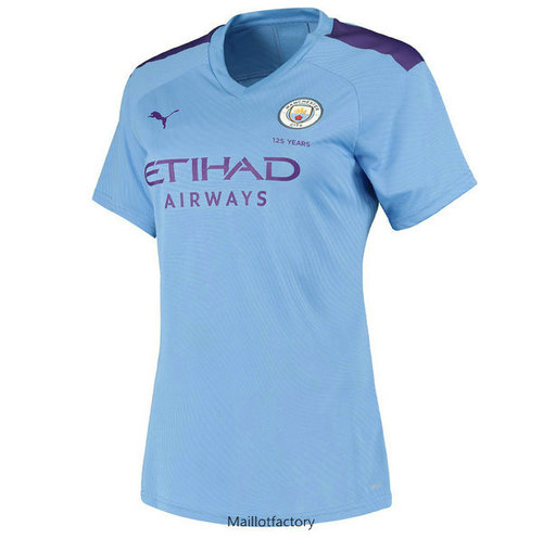 Prix Maillot du Manchester City Femme 2019/20 Domicile