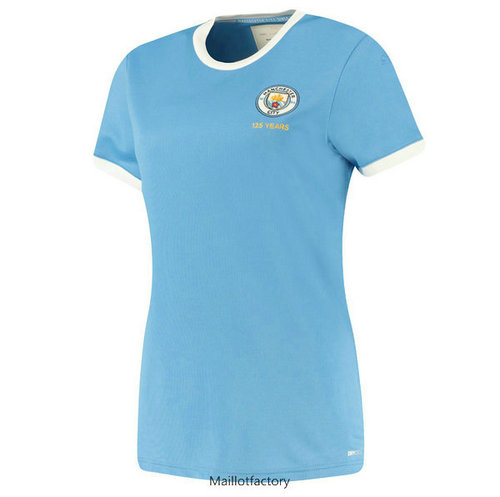 Soldes Maillot du Manchester City Femme 2019/20 125 ans Anniversaire