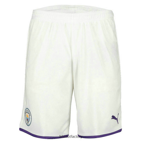 Pas cher Maillot du Manchester City Short 2019/20 Domicile