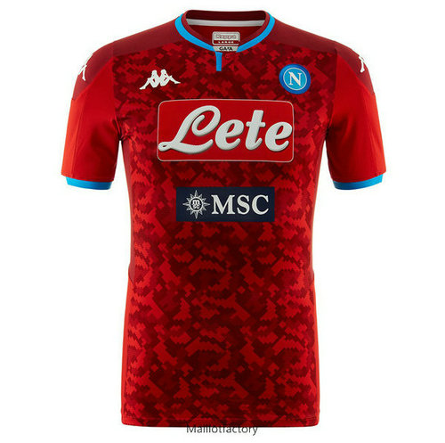 Achetez Maillot du Naples 2019/20 Domicile Rouge Gardien De But