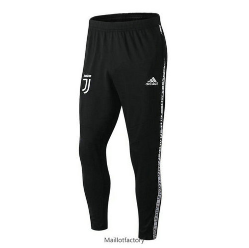 Soldes Maillot du Pantalon Juventus 2019/20 Noir/Blanc