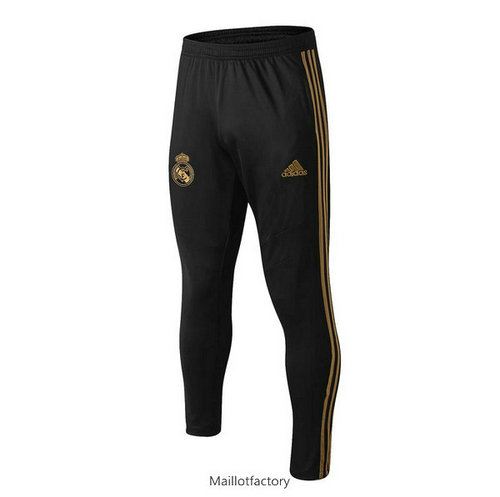 Soldes Maillot du Pantalon Real Madrid 2019/20 Noir/Jaune