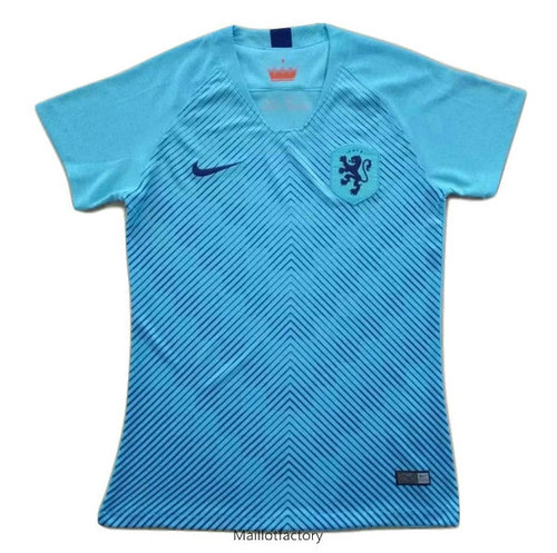 Achetez Maillot du Pays-Bas Femme 2019/20 Exterieur Bleu