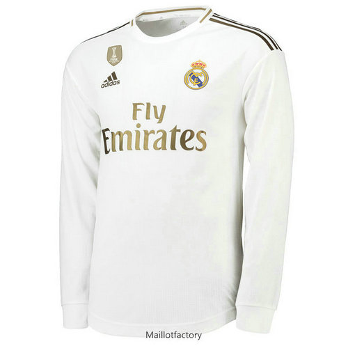 Prix Maillot du Real Madrid 2019/20 Domicile Manche Longue