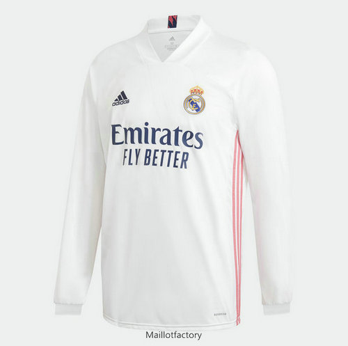 Achat Maillot du Real Madrid 2020/21 Domicile Manche Longue