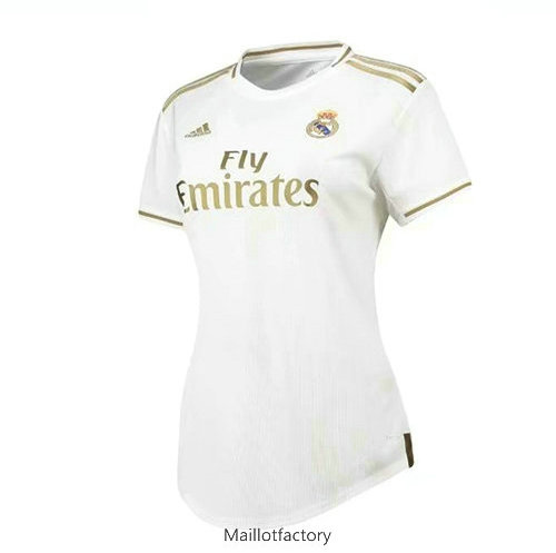 Pas cher Maillot du Real Madrid 2019/20 Domicile Femme