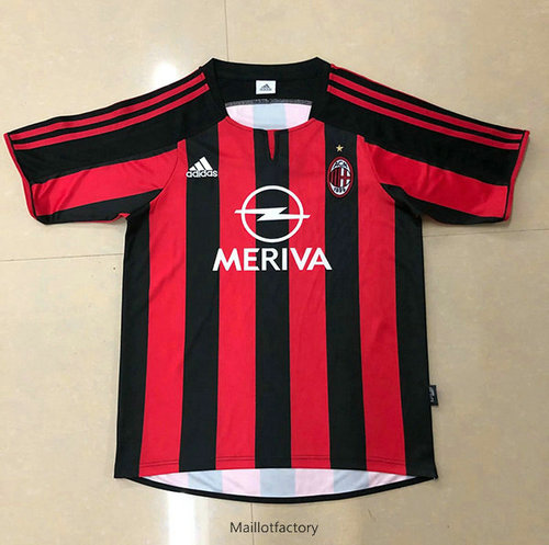 Achetez Retro Maillot du AC Milan 2003-04 Domicile