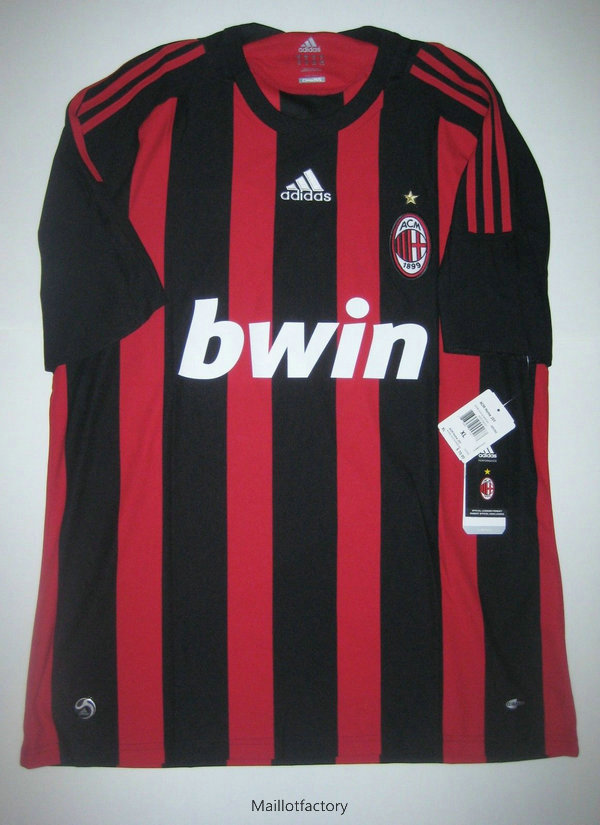 Nouveaux Retro Maillot du AC Milan 2008-09 Domicile