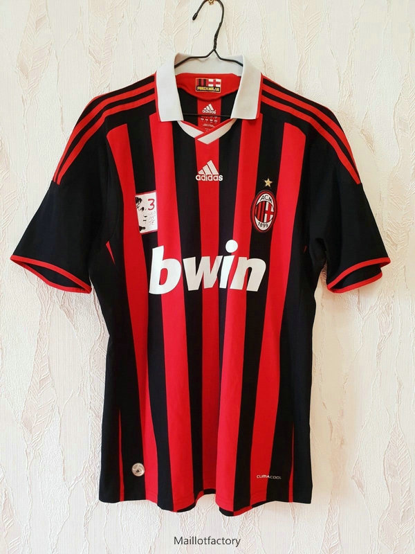 Pas cher Retro Maillot du AC Milan 2009-10 Domicile