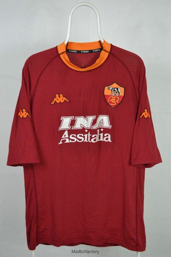 Achat Retro Maillot du AS Rome 2000-01 Domicile