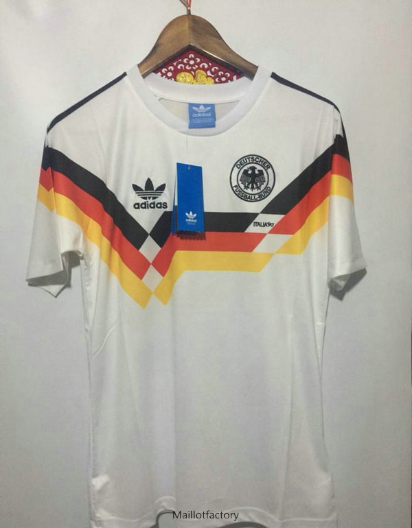 Soldes Retro Maillot du Allemagne 1988-90 Domicile