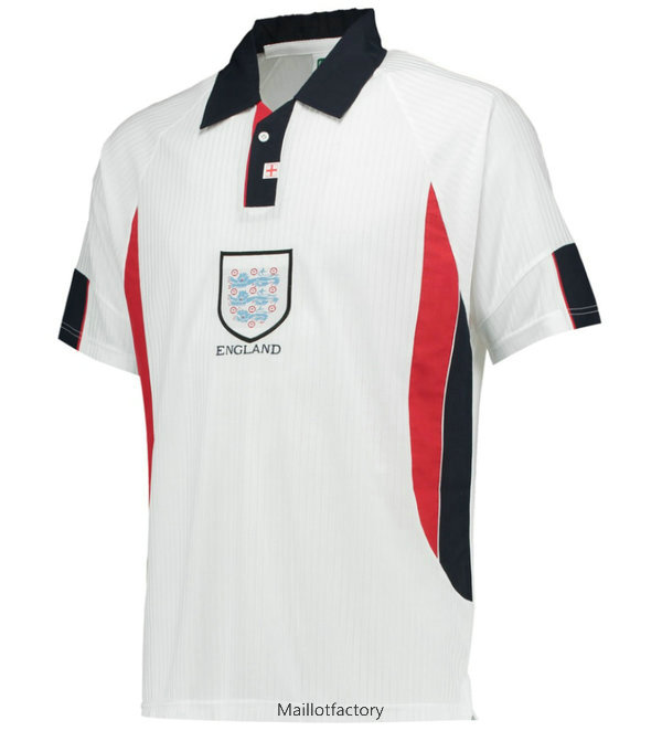 Soldes Retro Maillot du Angleterre Coupe du Monde 1998 Domicile