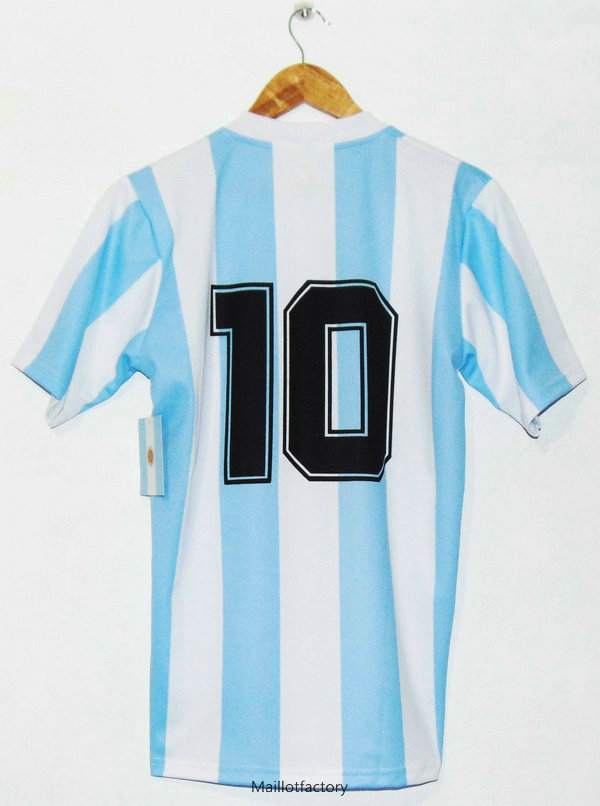 Vente Retro Maillot du Argentina 1986 Domicile (10 Maradona)