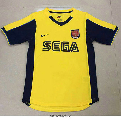 Soldes Retro Maillot du Arsenal 2002 Exterieur