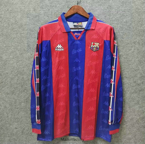 Achetés Retro Maillot du Barcelone 1996-97 Manche Longue Domicile